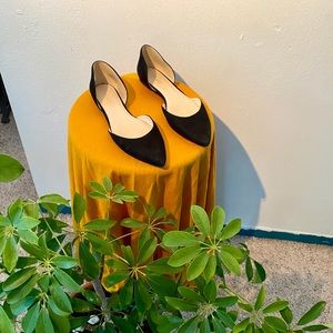 Black d’orsay flats